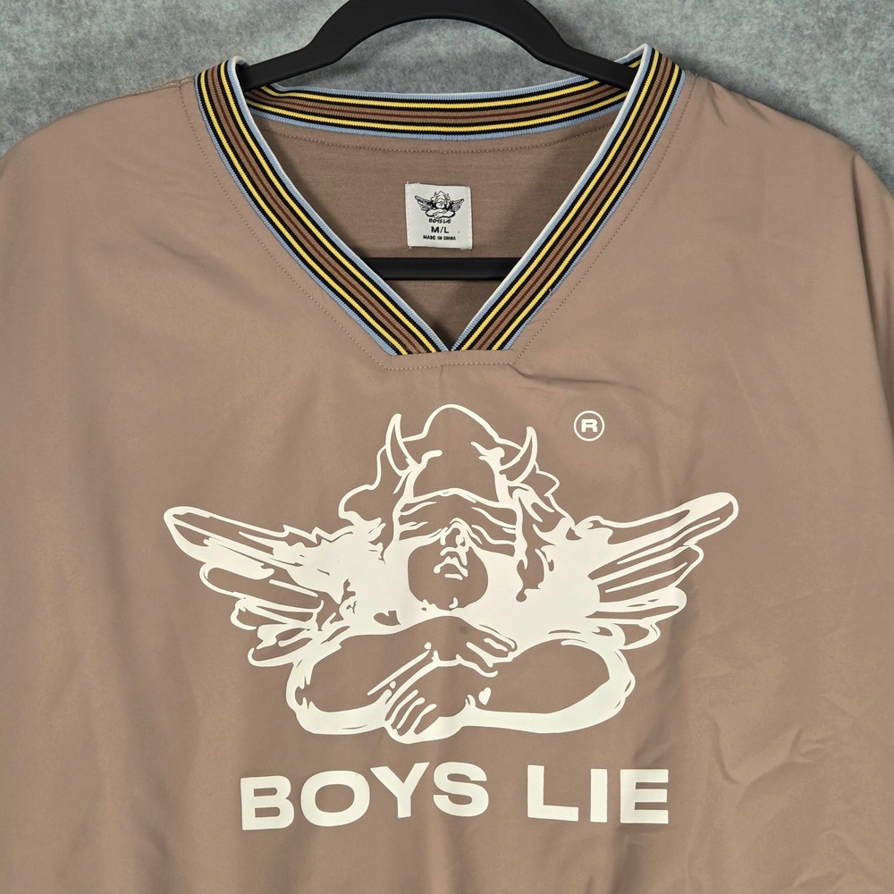 Boys Lie Women M/L Hits Different Chase Sweatshirt Oversized Drop Shoulder